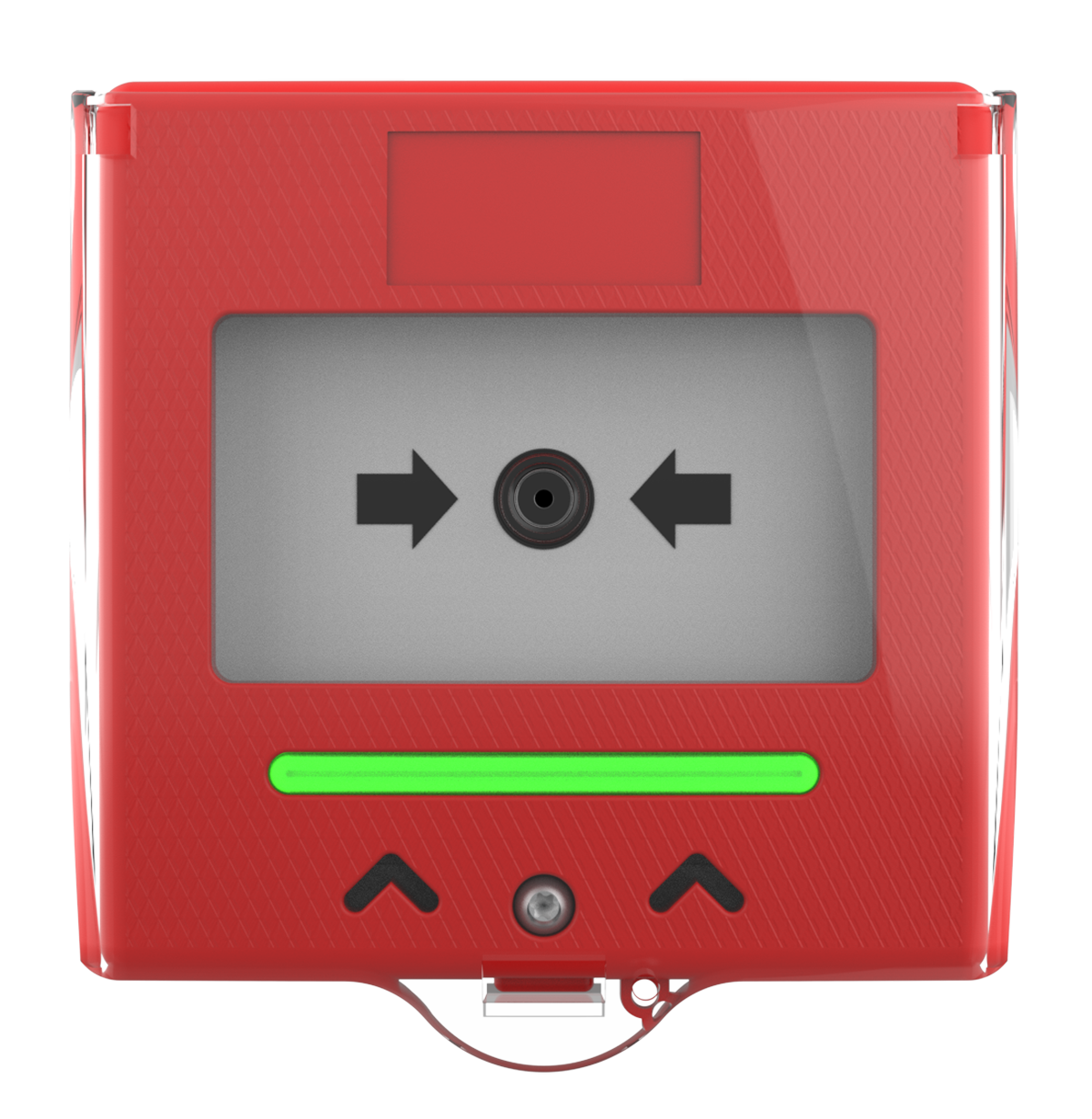Larmknapp Röd med LED indikering