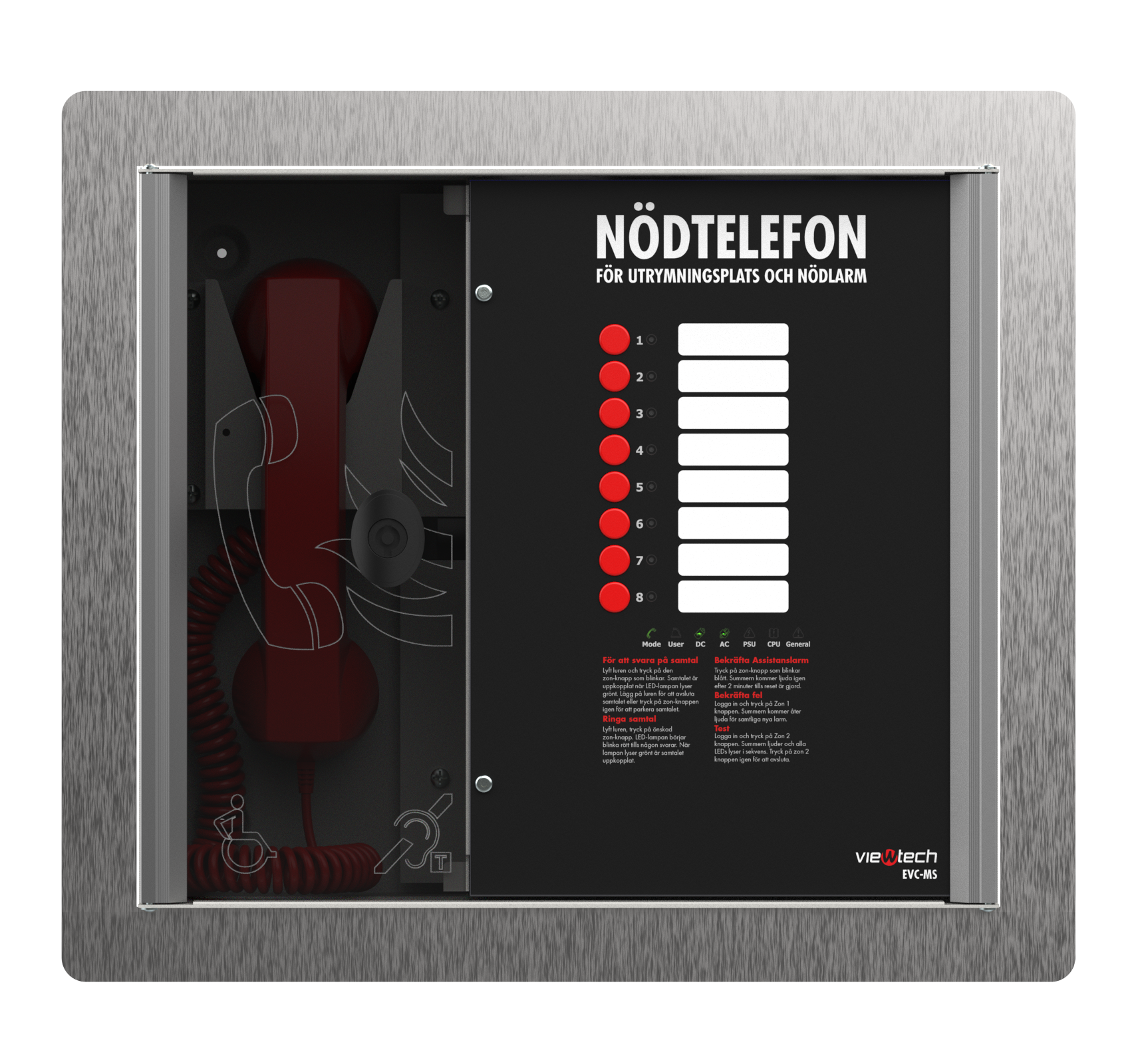 Infällnadsram EVC-MS