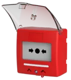 Larmknapp Röd med LED indikering