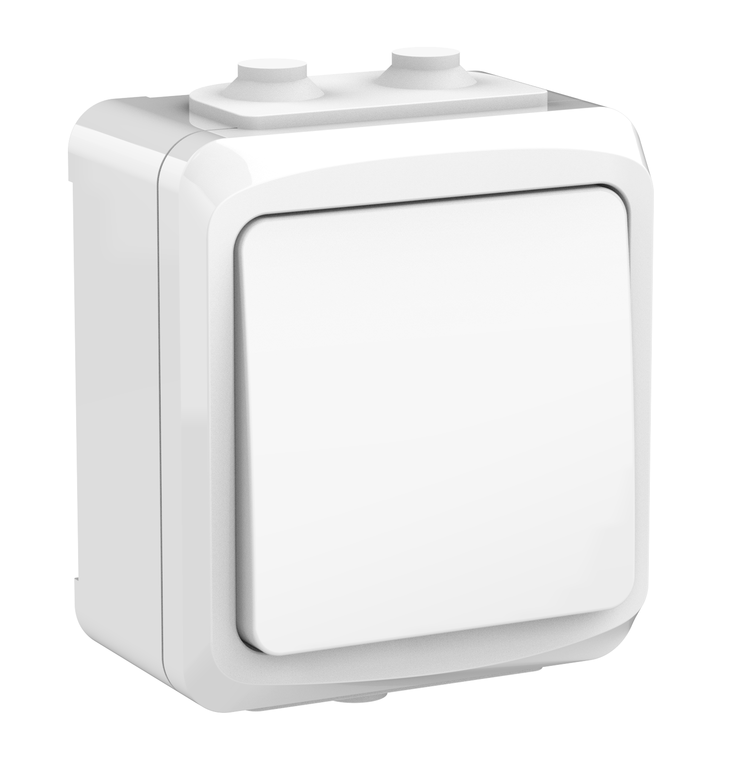 Tryckknapp IP44 återfjädrande