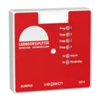 Larmdonssplitter 4 kanaler