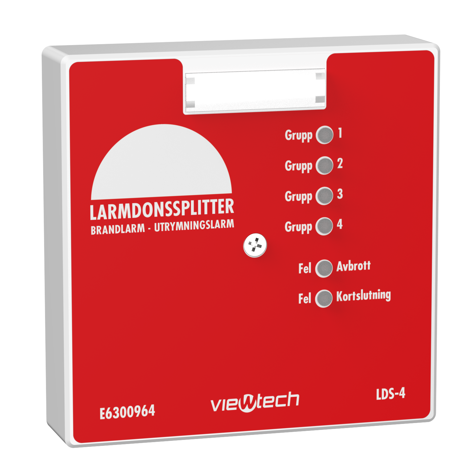 Larmdonssplitter 4 kanaler