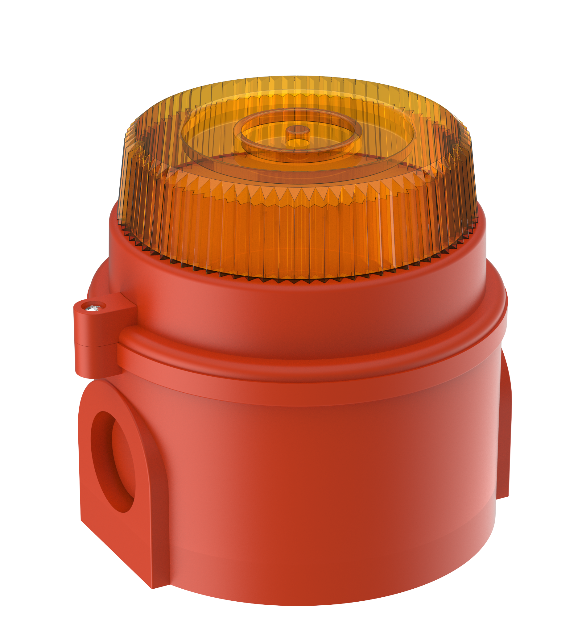 Larmdon blixtljus LED Orange