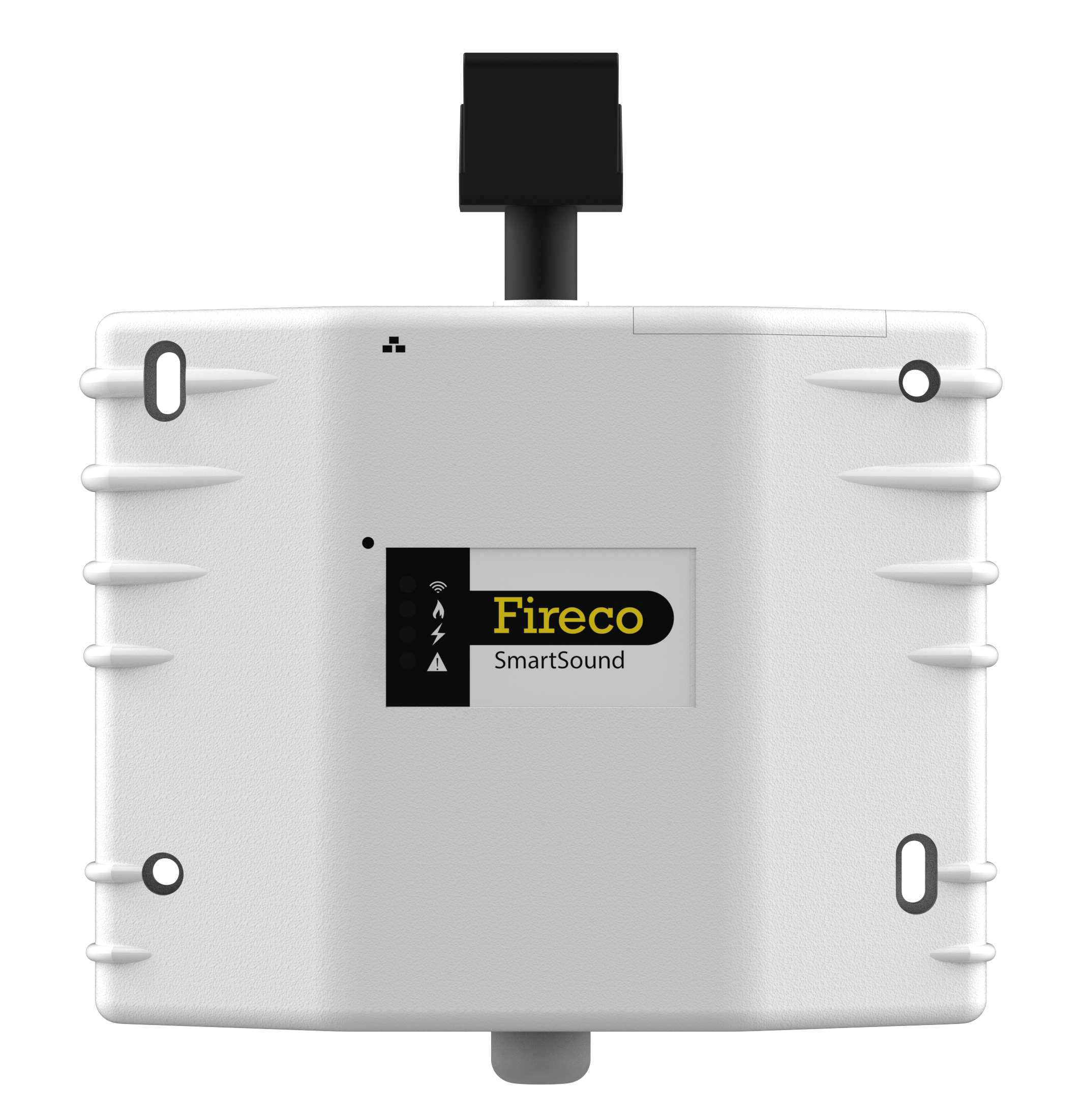 Branddörrstängare Dorgard SmartSound Vit