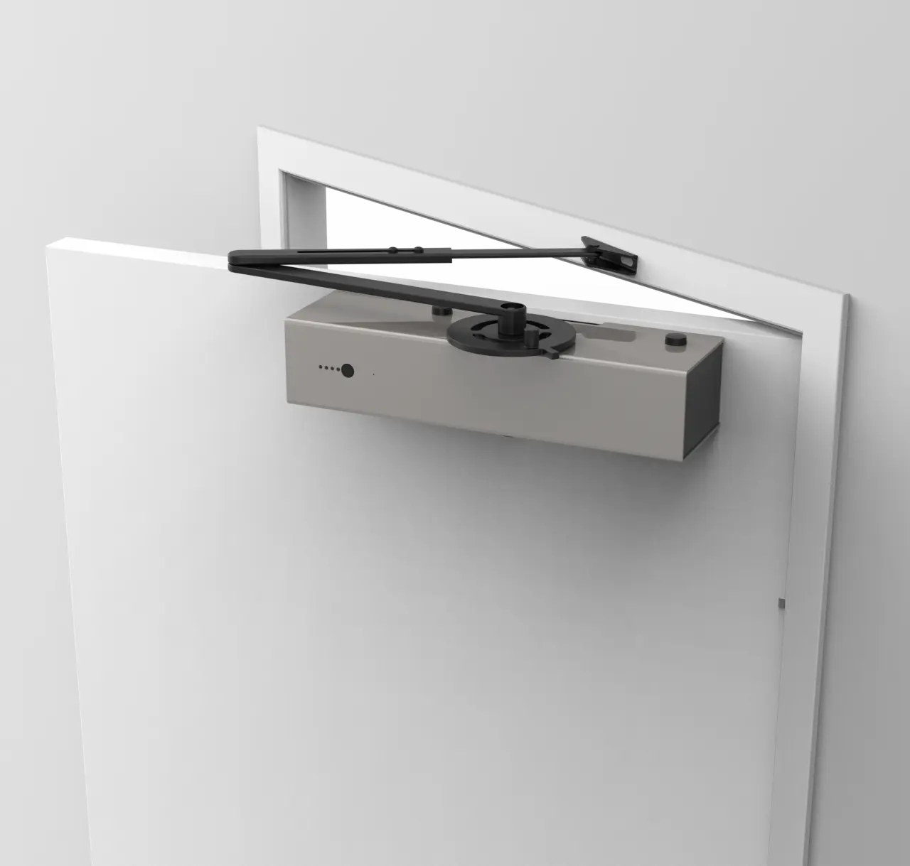 Branddörrstängare Freedor SmartSound Svart