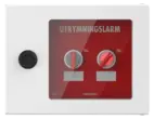 Manöverskåp för utrymningslarm 2 sektioner