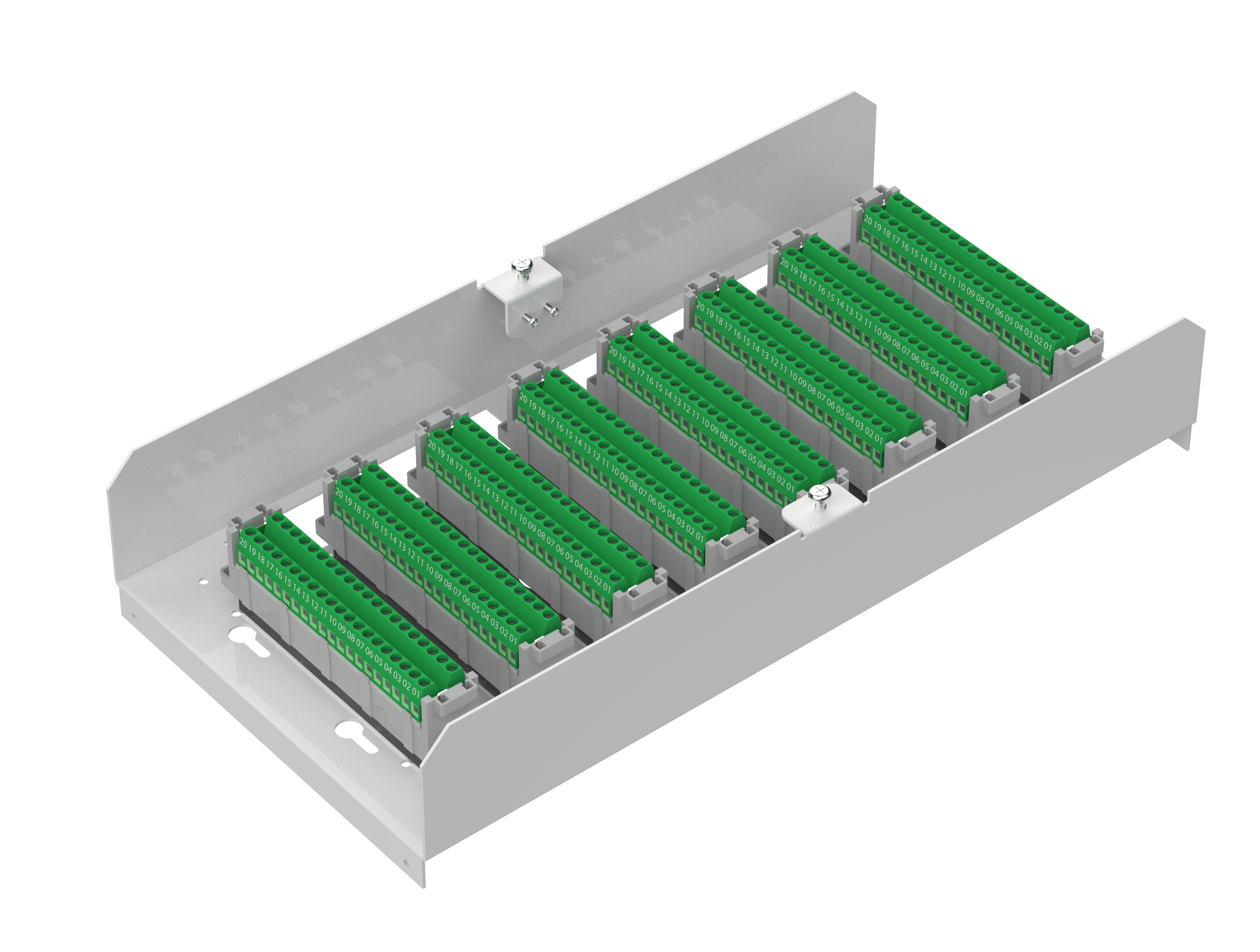 Kopplingsbox för 8 st plintar.
