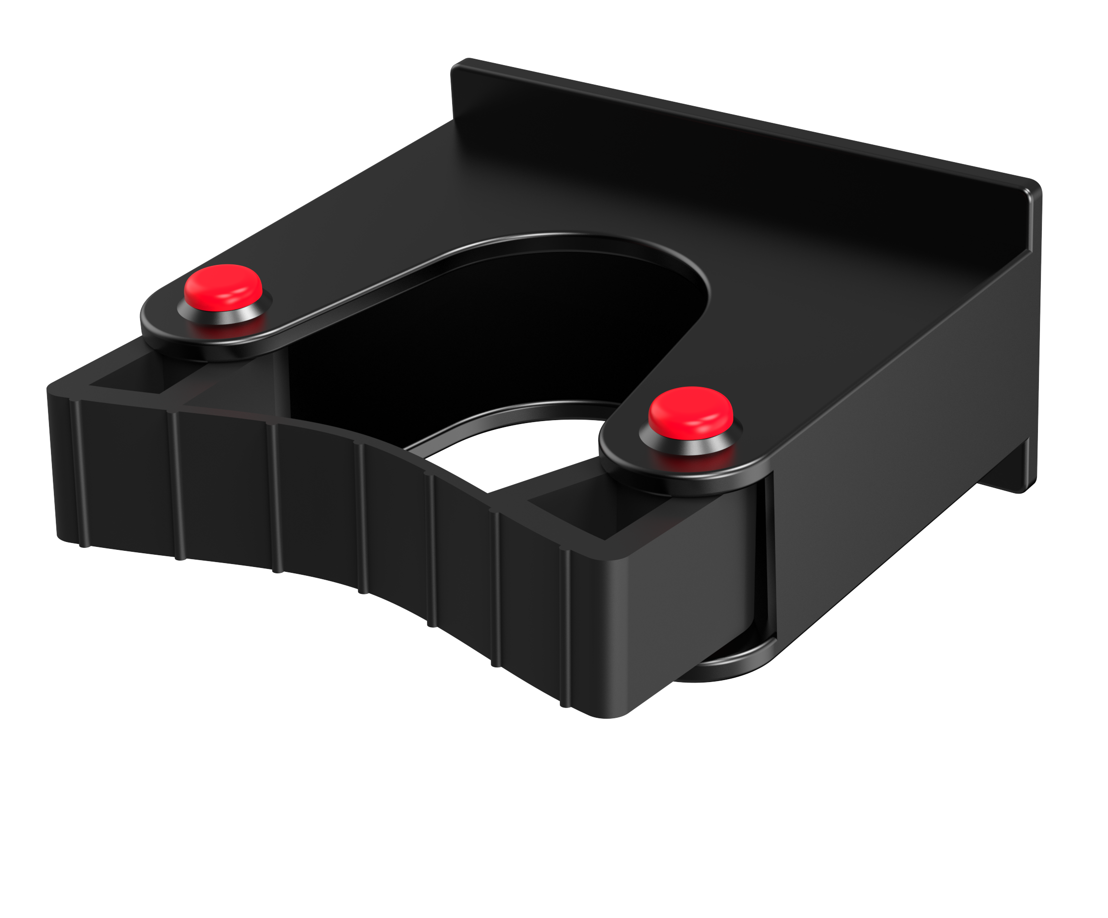 Vägghållare för provstång