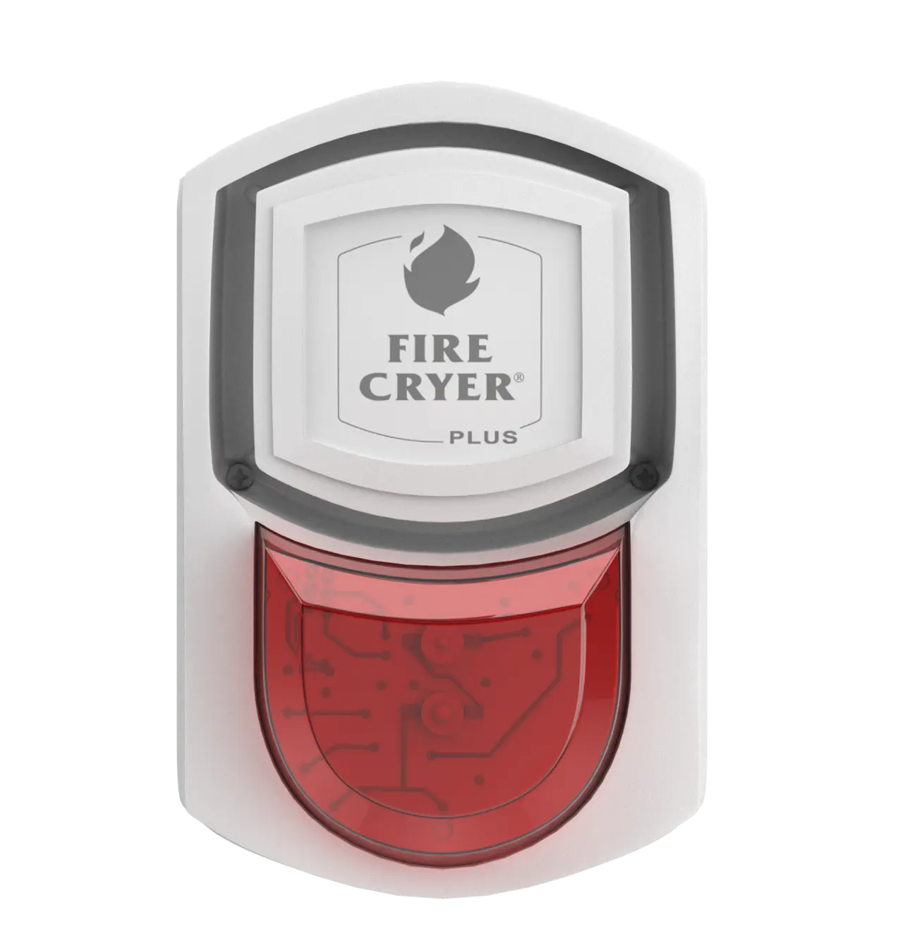 FireCryer Plus Vit, röd blixt