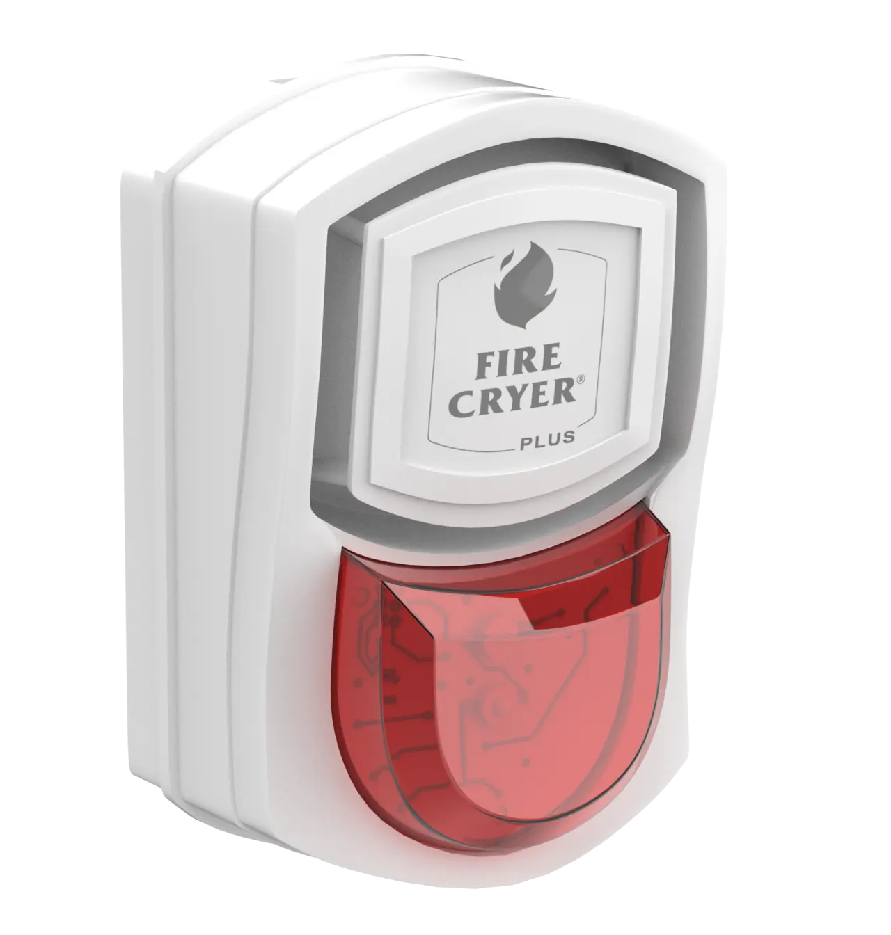FireCryer Plus Vit, röd blixt