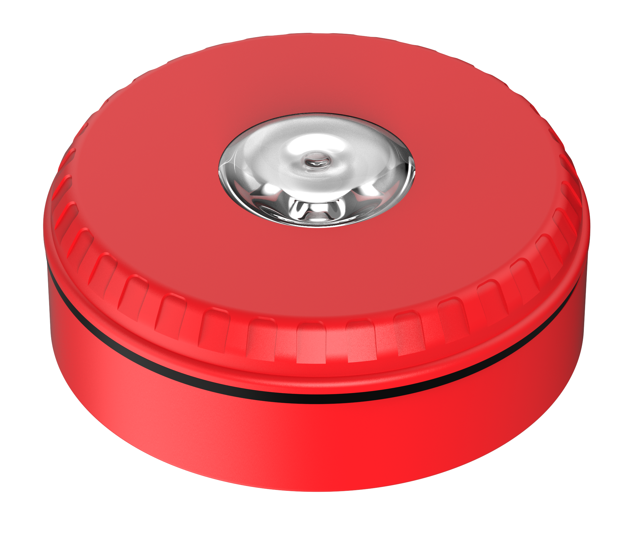 Blixtljus Solista Röd EN54-23 Tak IP33 Röd blixt