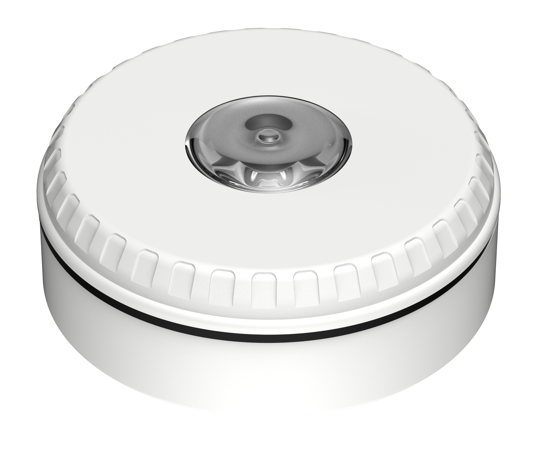 Blixtljus Solista Vit EN54-23 Tak IP33 Röd blixt