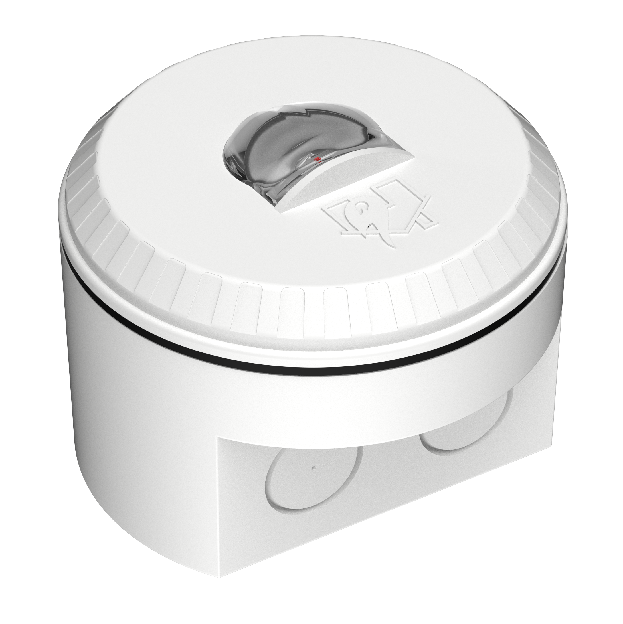 Blixtljus Solista Vit EN54-23 Vägg IP65 Röd blixt U-sockel