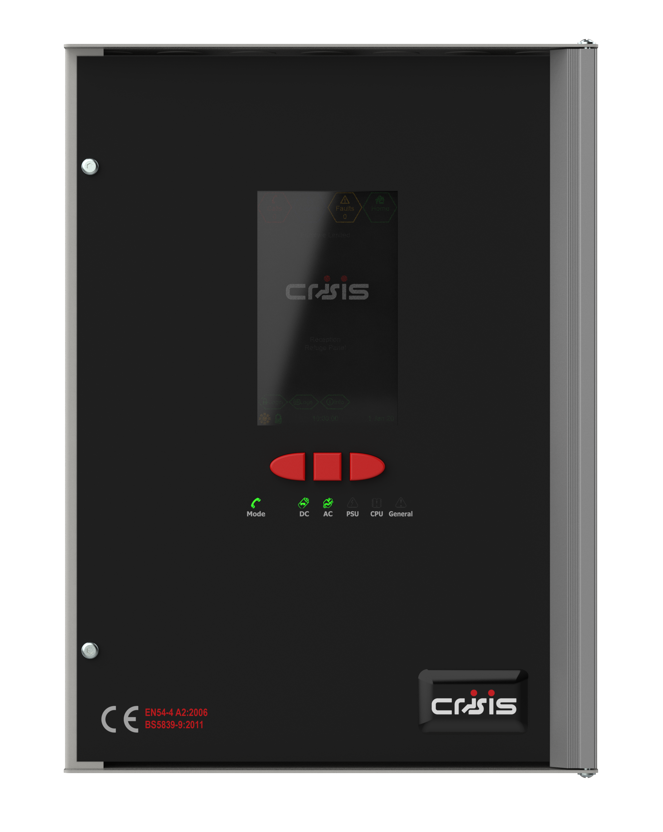 Nödlarm Kontrollpanel