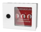 Manöverskåp brandgasfläkt 3 vred
