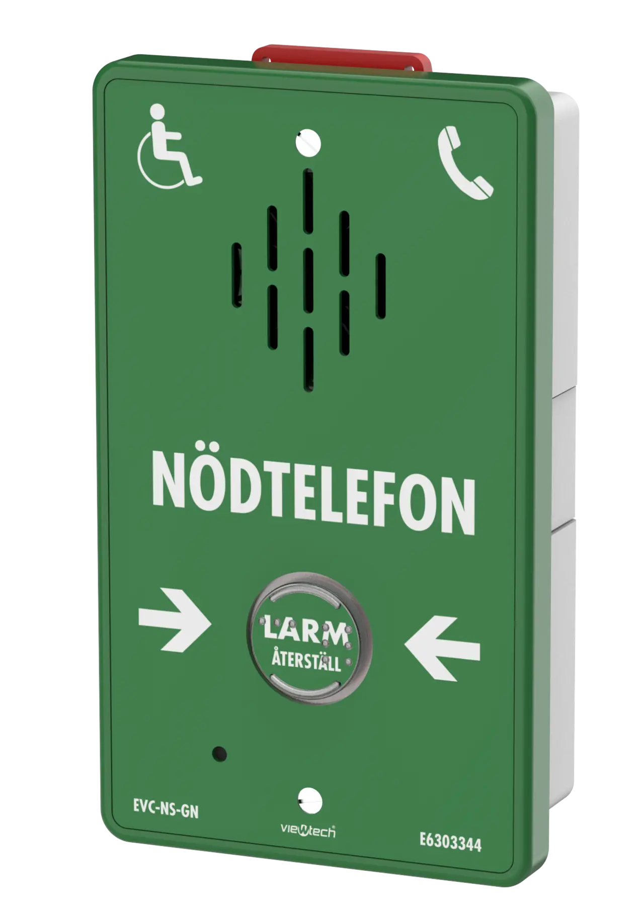 Nödstation EVC Grön utan kopplingsbox