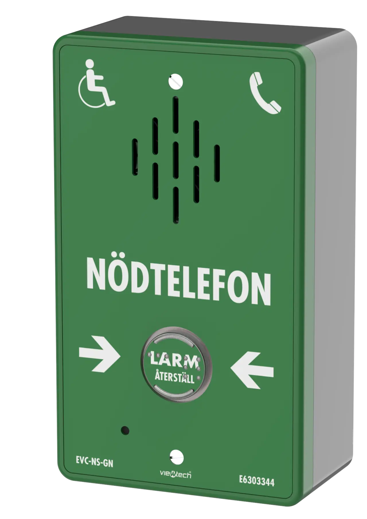 Nödstation EVC Grön utan kopplingsbox