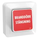 Tryckknapp Branddörrstängning