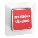 Tryckknapp Branddörrstängning
