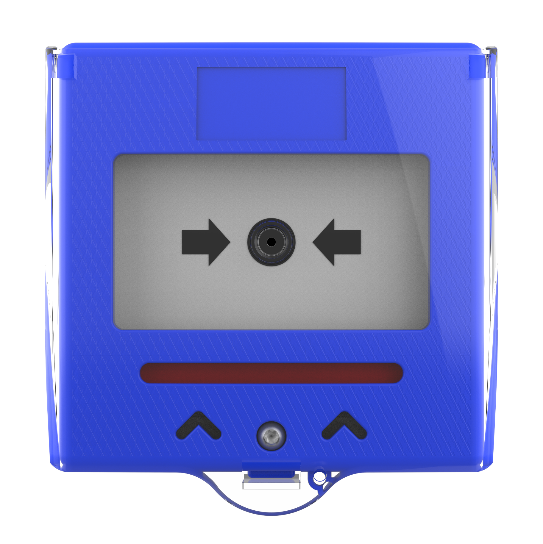 Larmknapp Blå 2x NO/NC