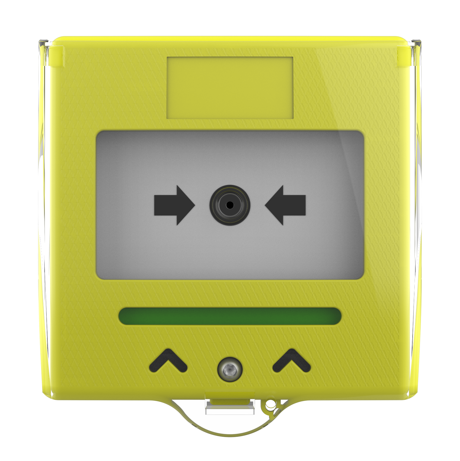 Larmknapp Gul 2x NO/NC