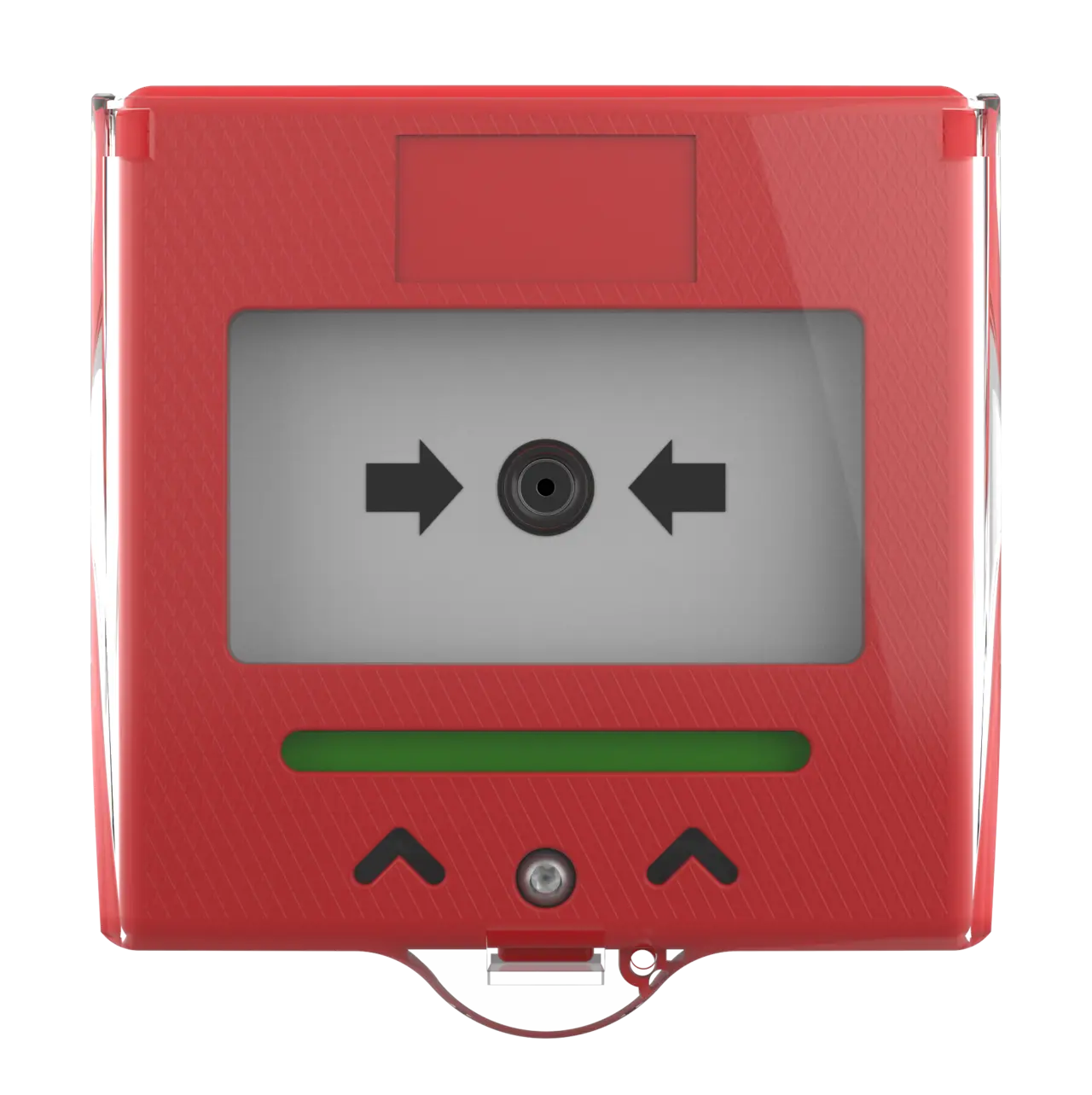 Larmknapp Röd 2x NO/NC