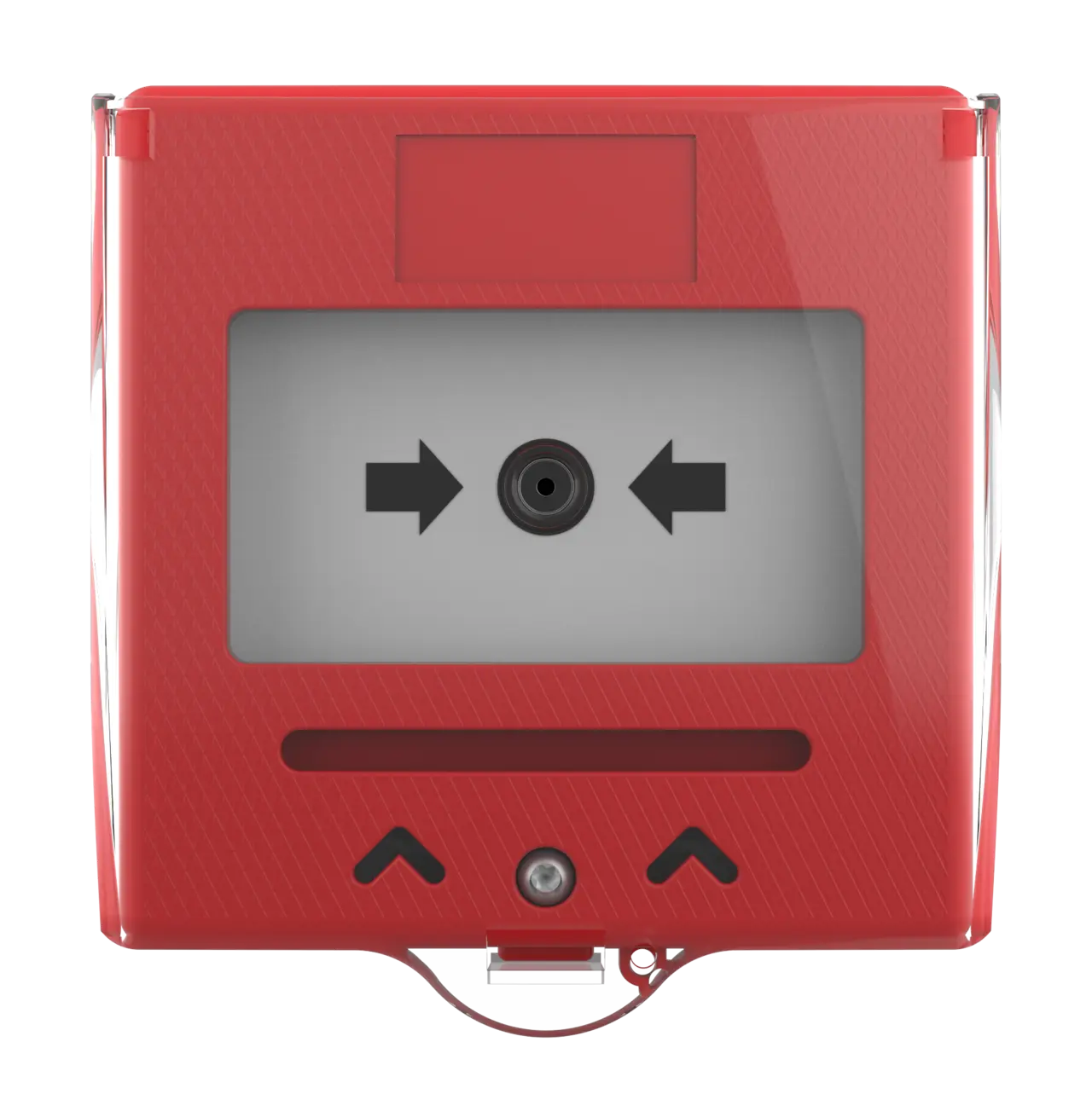 Larmknapp Röd 2x NO/NC