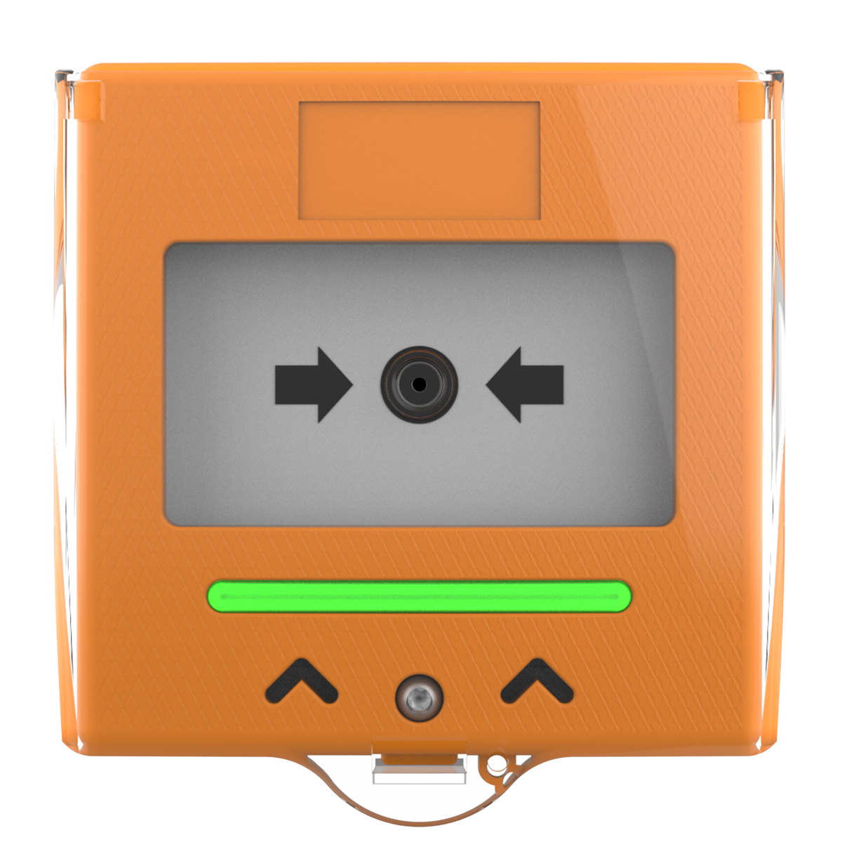 Larmknapp Orange med LED indikering