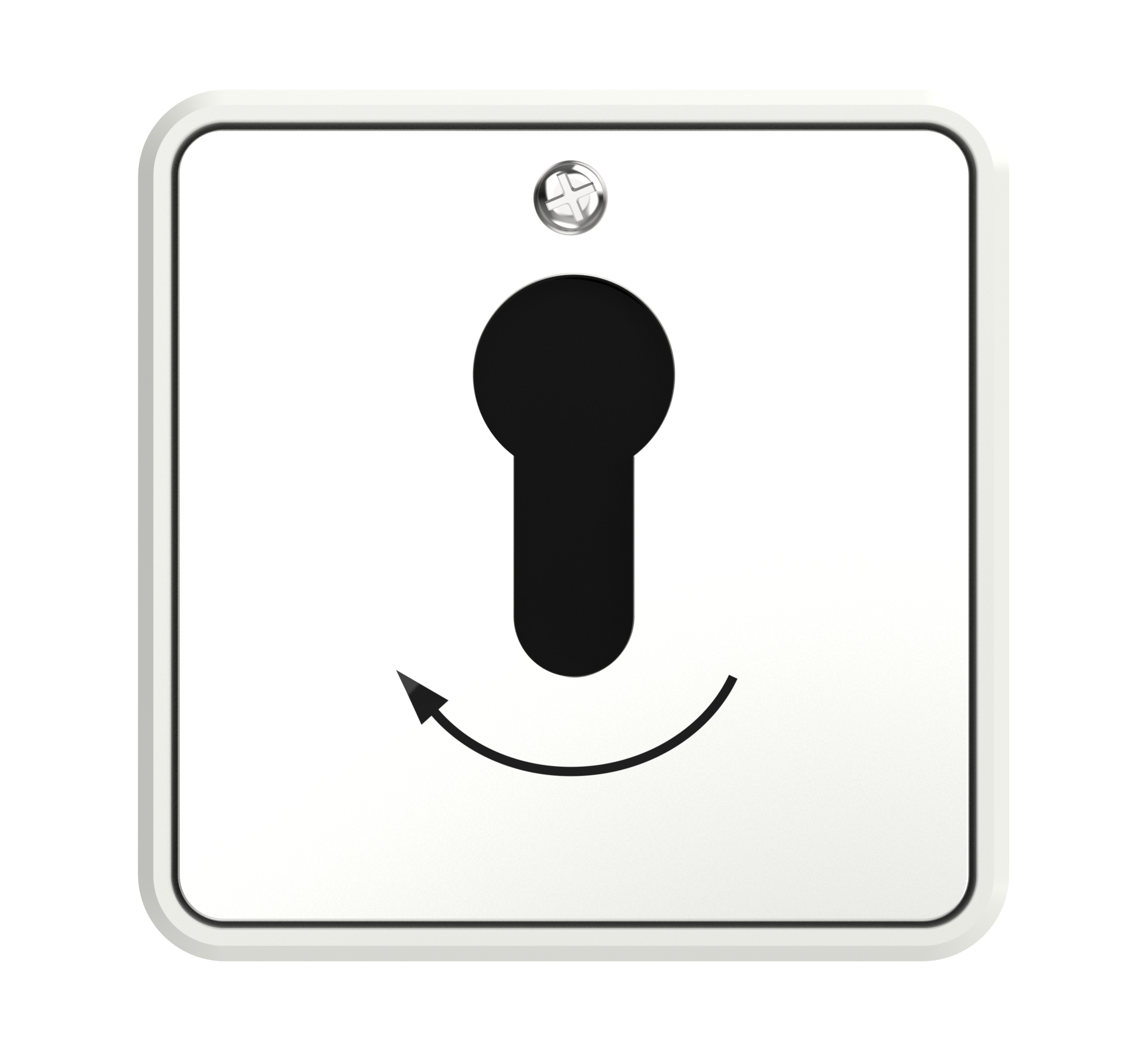 Nyckelbrytare för Euro-Cylinder