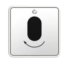 Nyckelbrytare för ovalcylinder (ASSA)