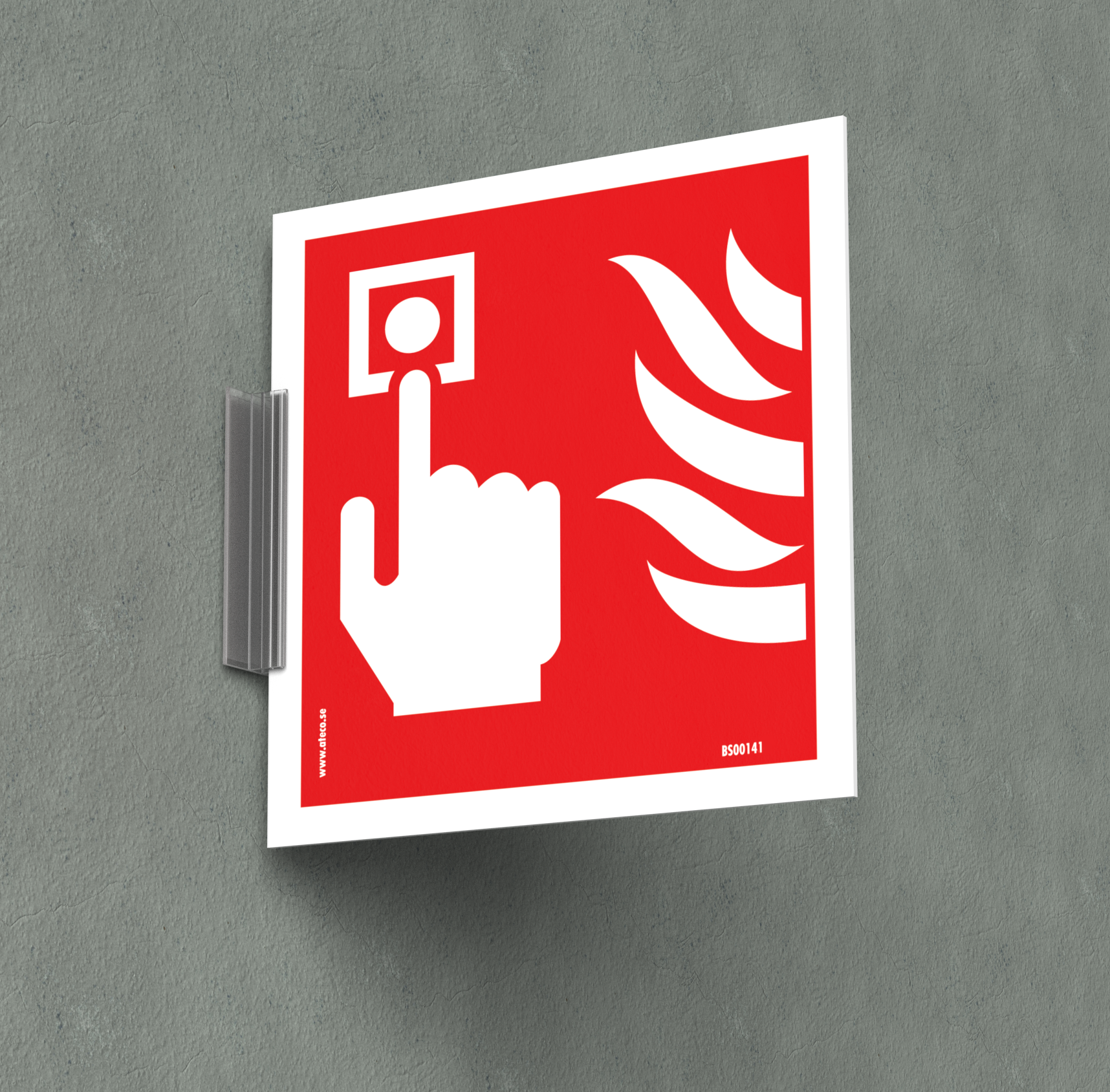 Skylt - Larmknapp 150x150