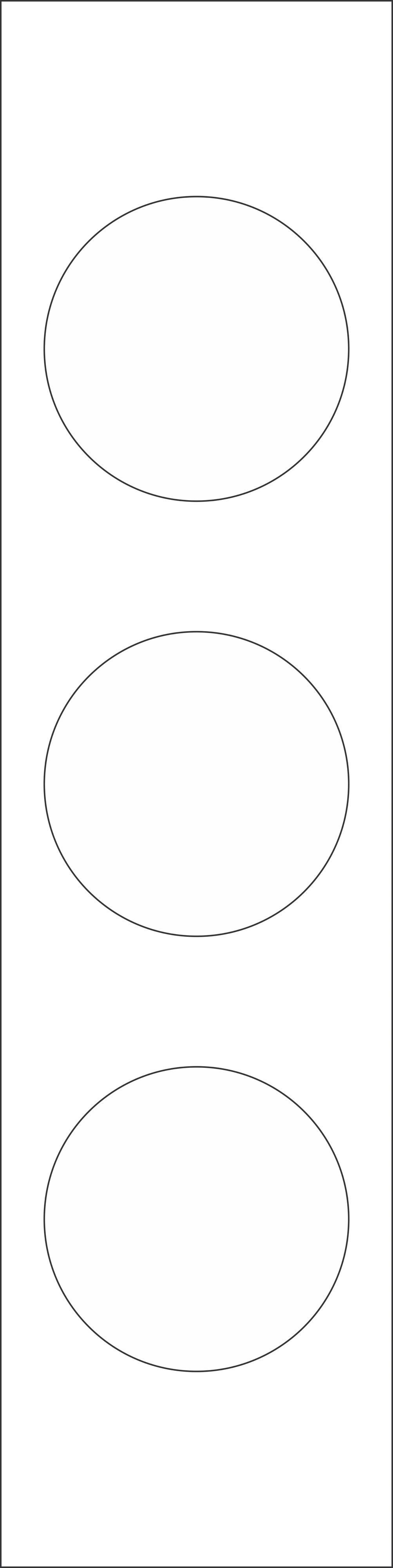 Dekal kontrastmärkn vit