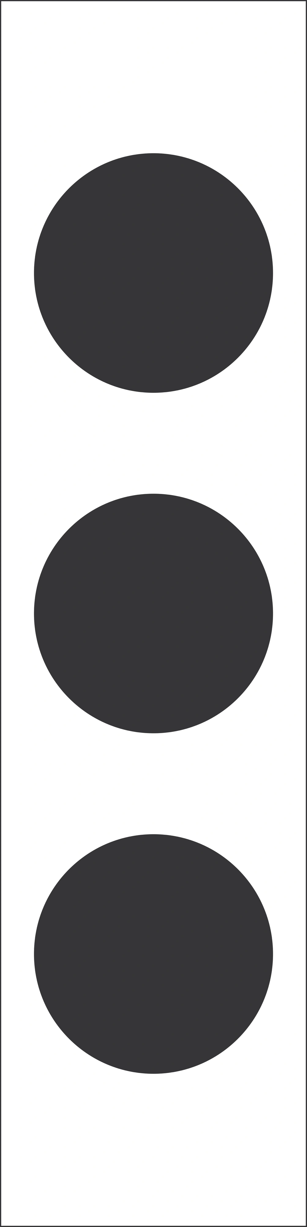 Dekal kontrastmärkn svart