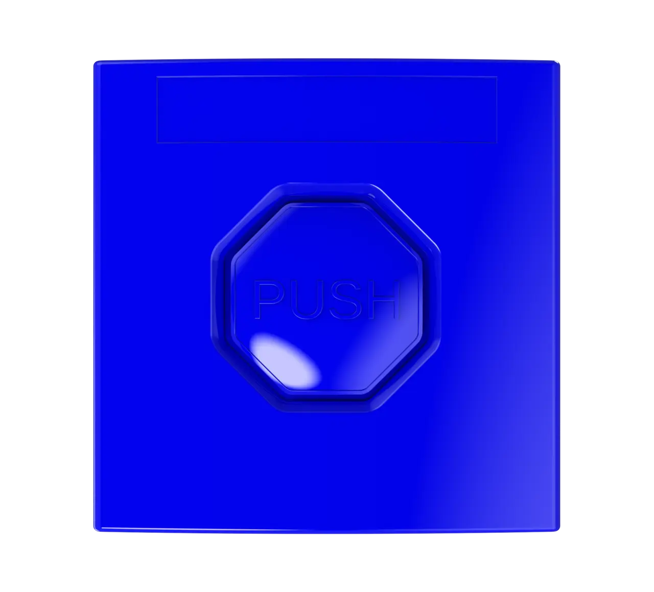 Larmknapp Blå - IP67