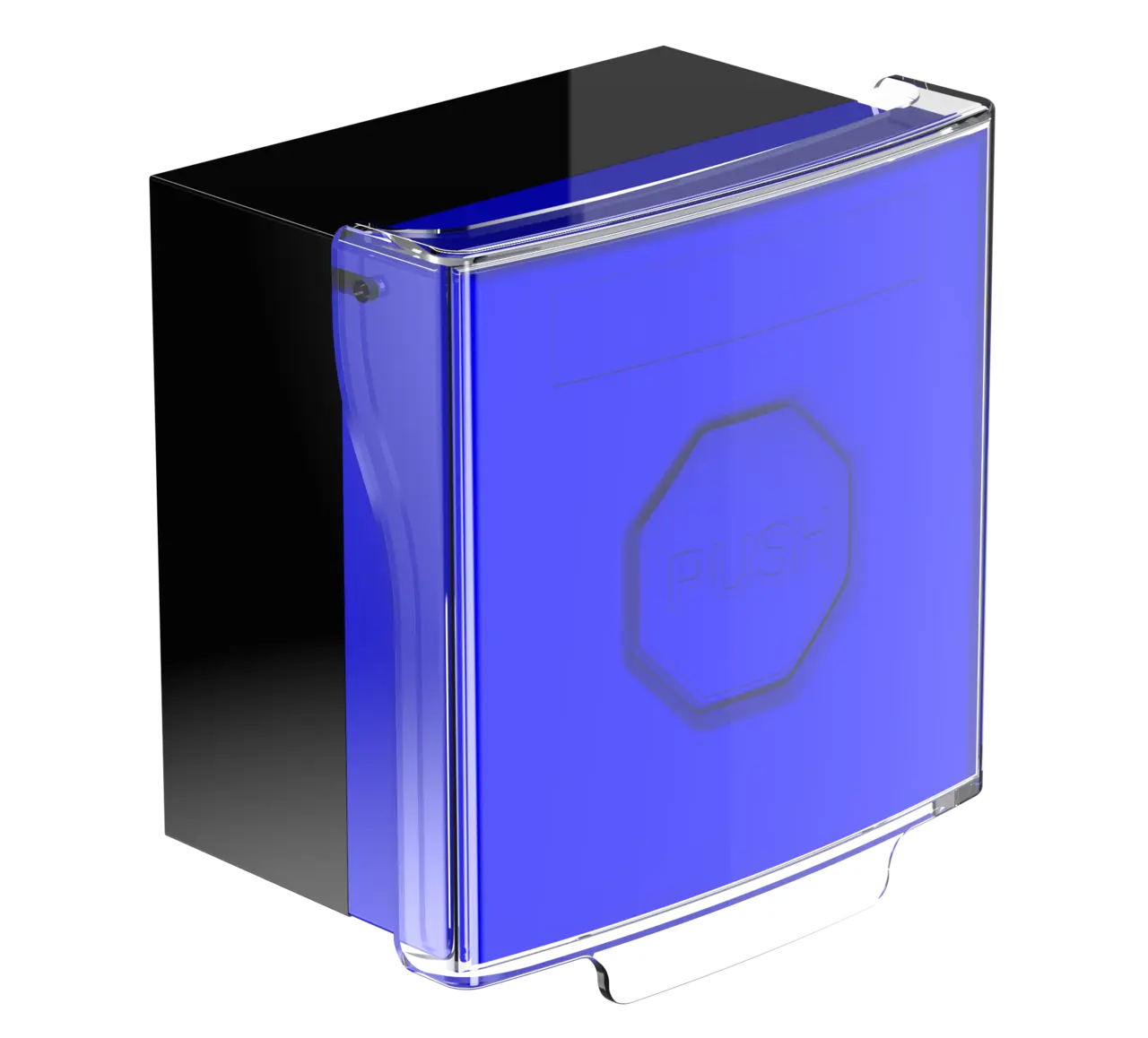 Larmknapp Blå - IP67