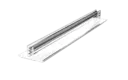 Skylthållare plast 150x25mm