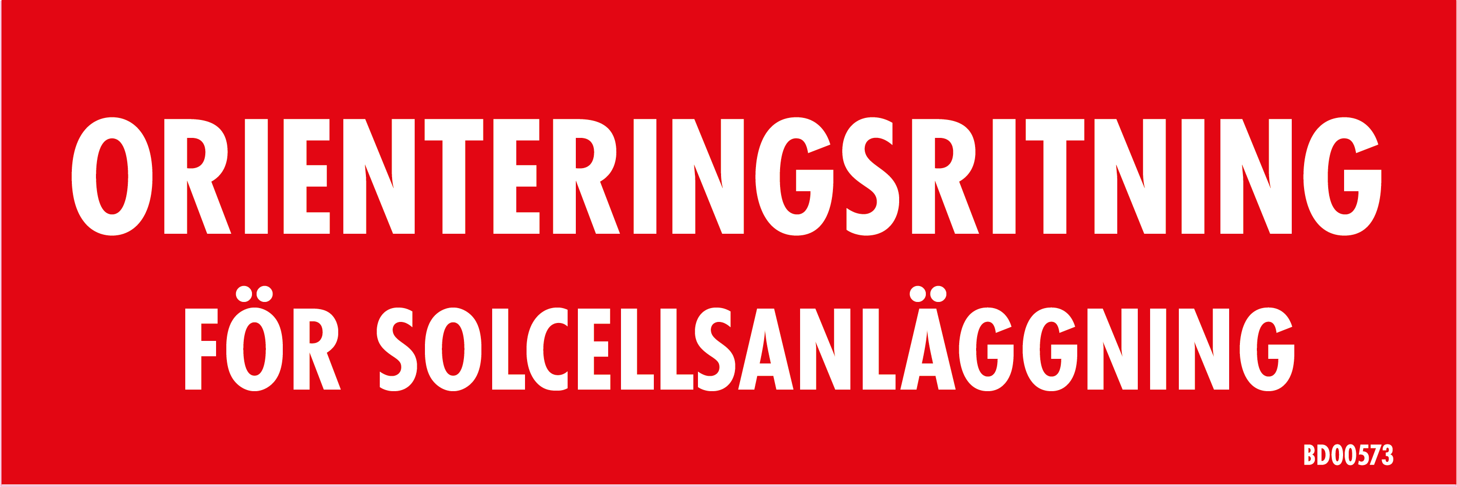 DEKAL orienteringsritning för solcellsanläggning