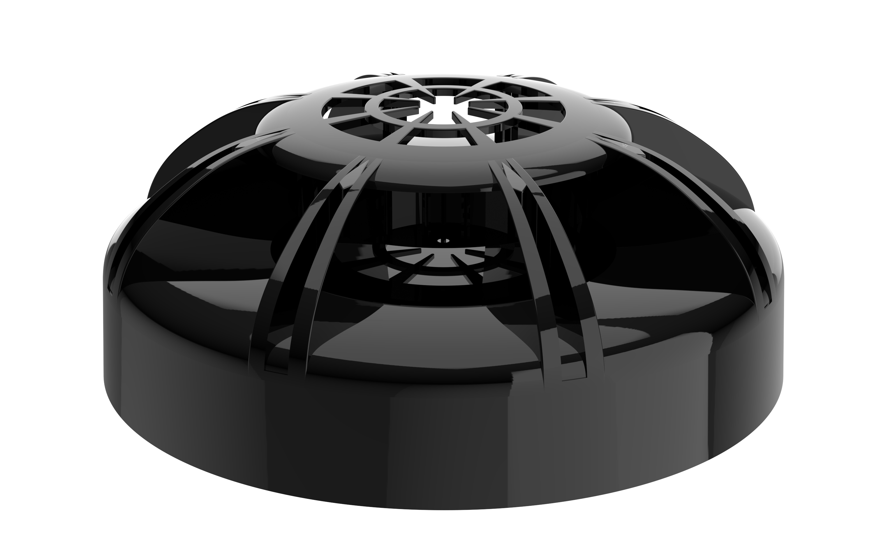 Värmedetektor Diff / Max 57 gr Svart