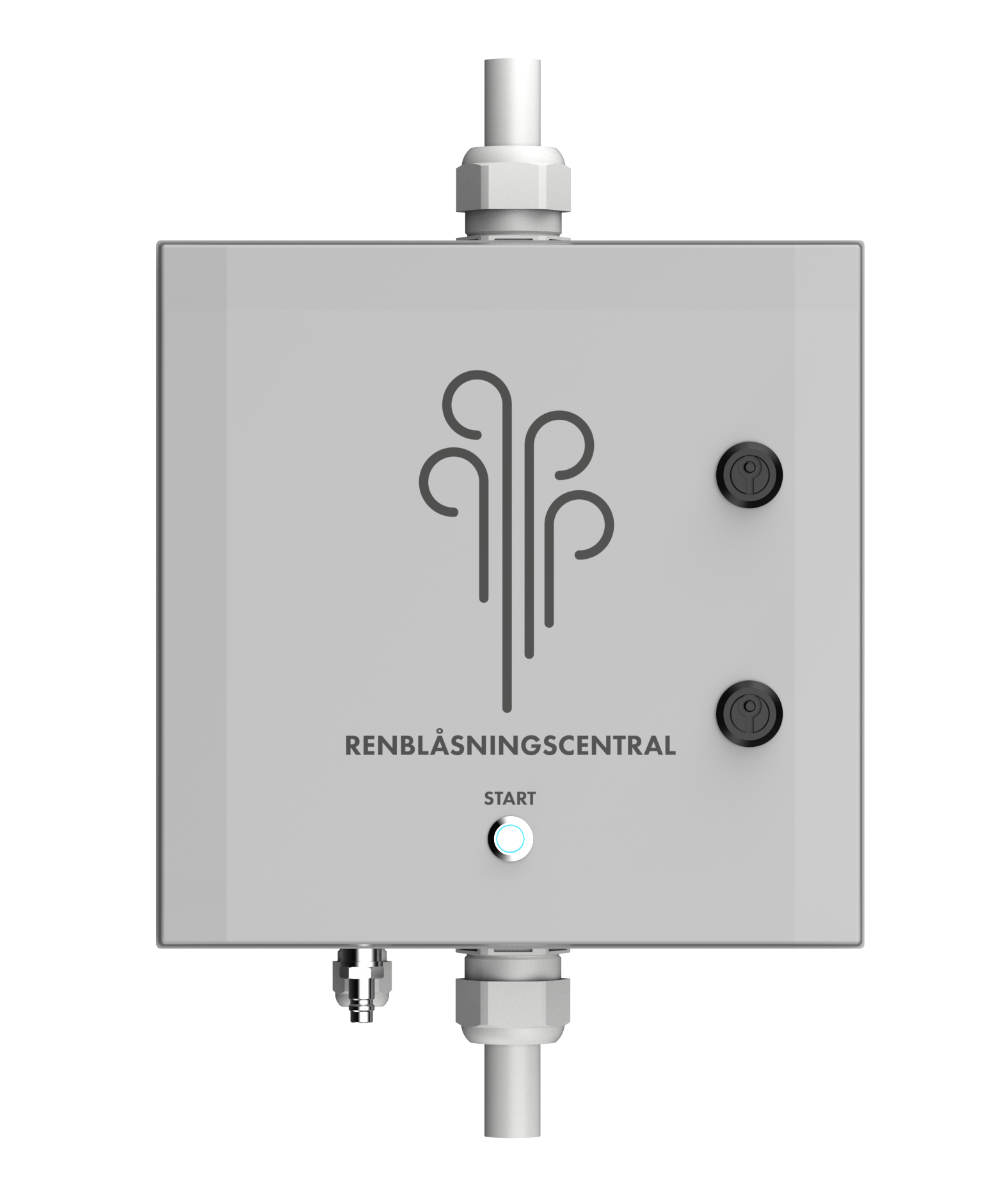 Renblåsningscentral 1 rör IP66