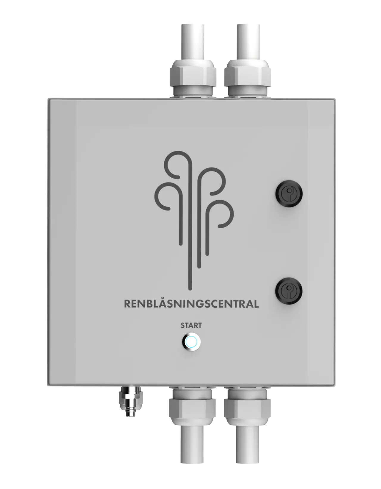 Renblåsningscentral 2 rör IP66