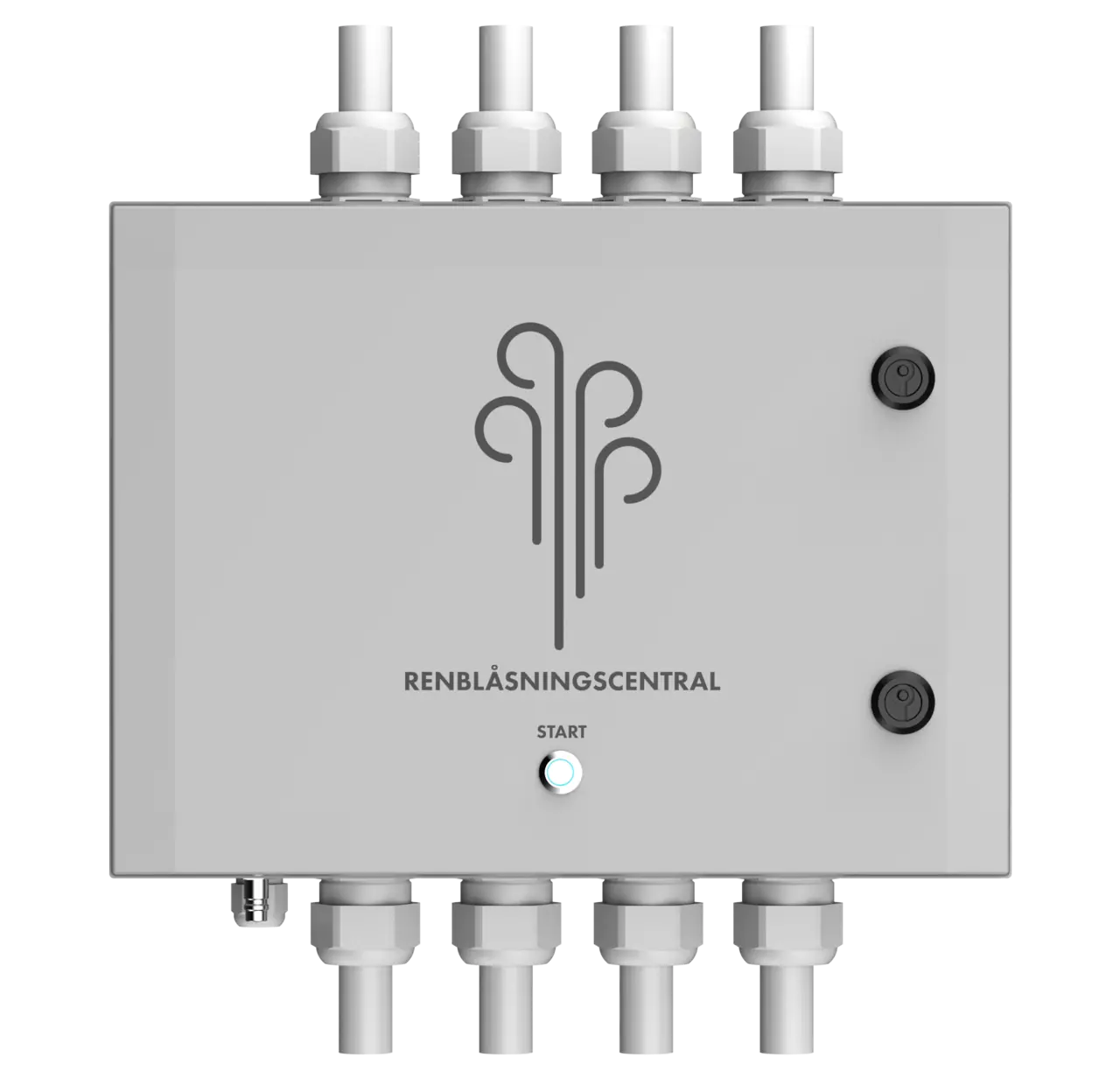 Renblåsningscentral 4 rör IP66