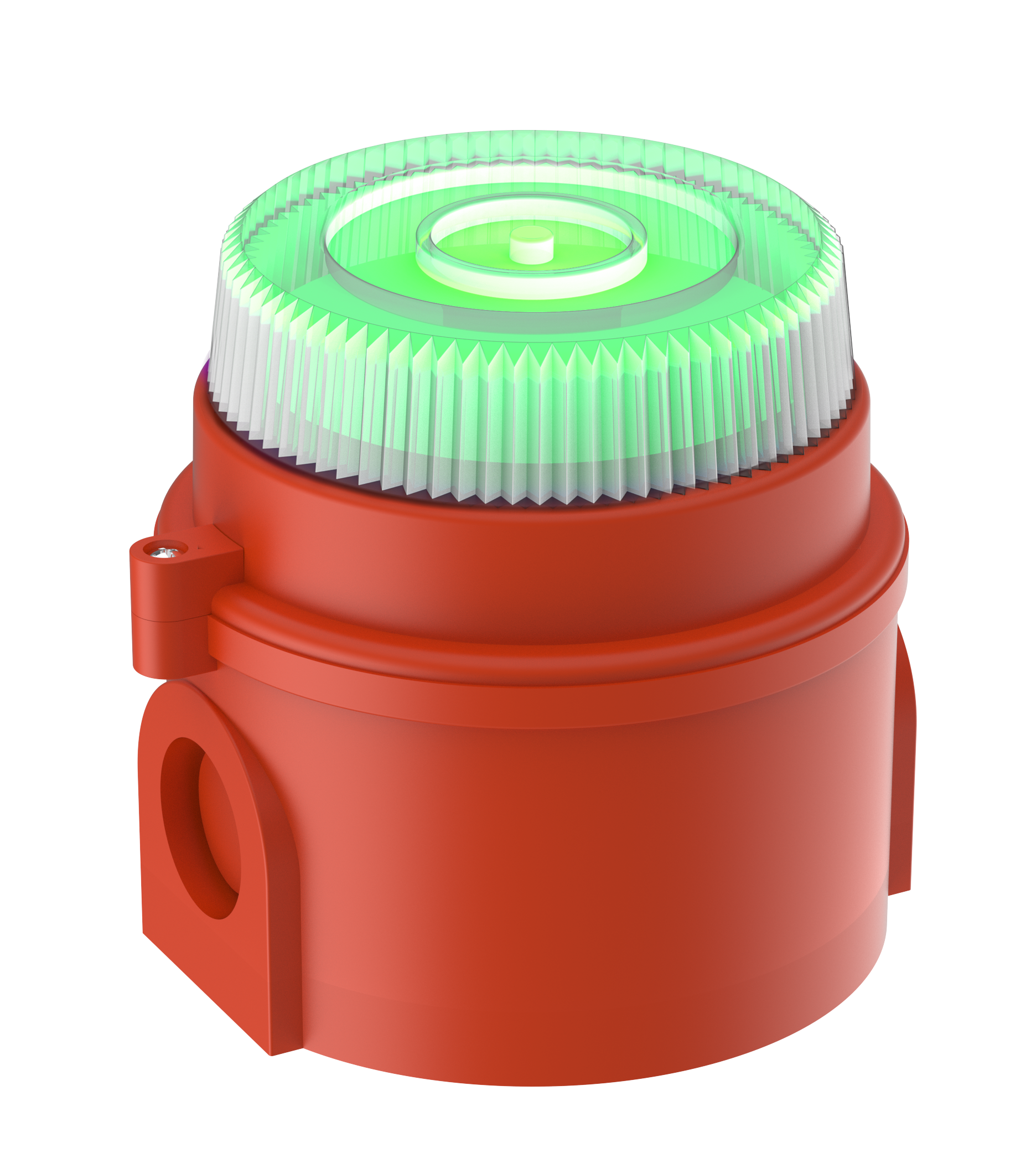 ATEX Blixtljus LED Grön