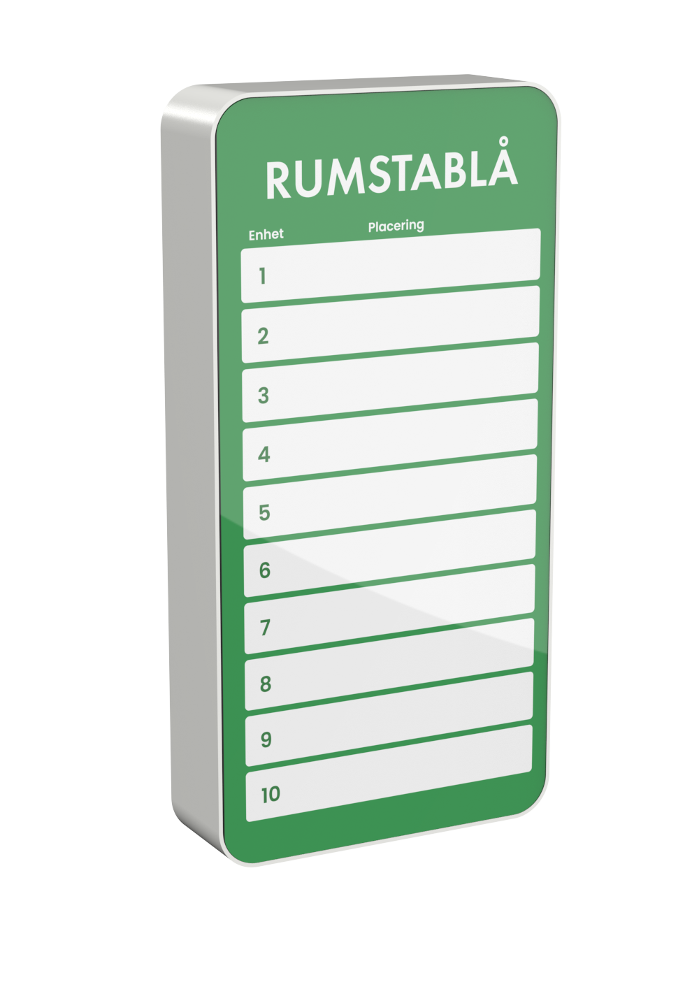 Rumstablå för UP-MIDI