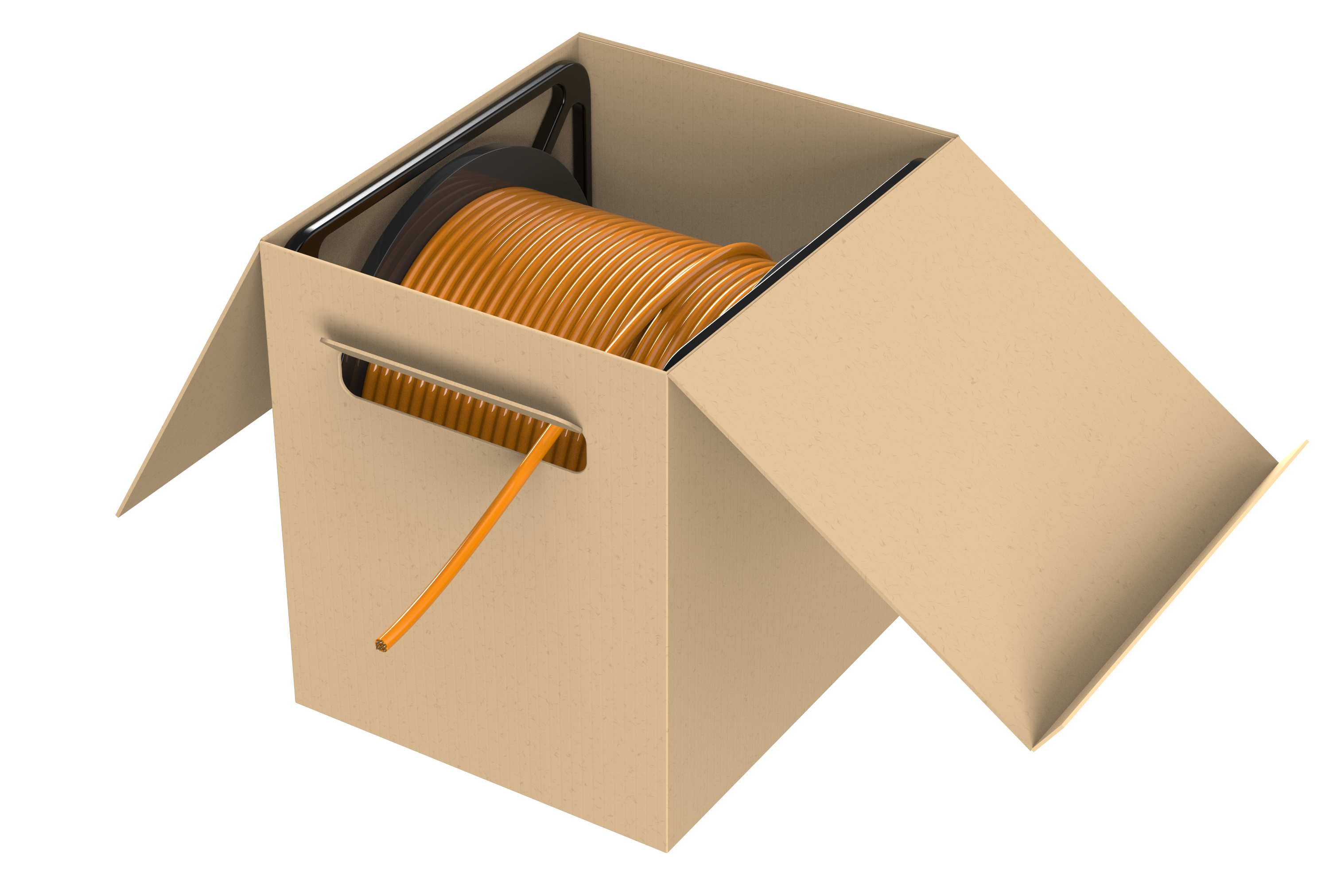 Flamskyddad datakabel STP 4x2xAWG23