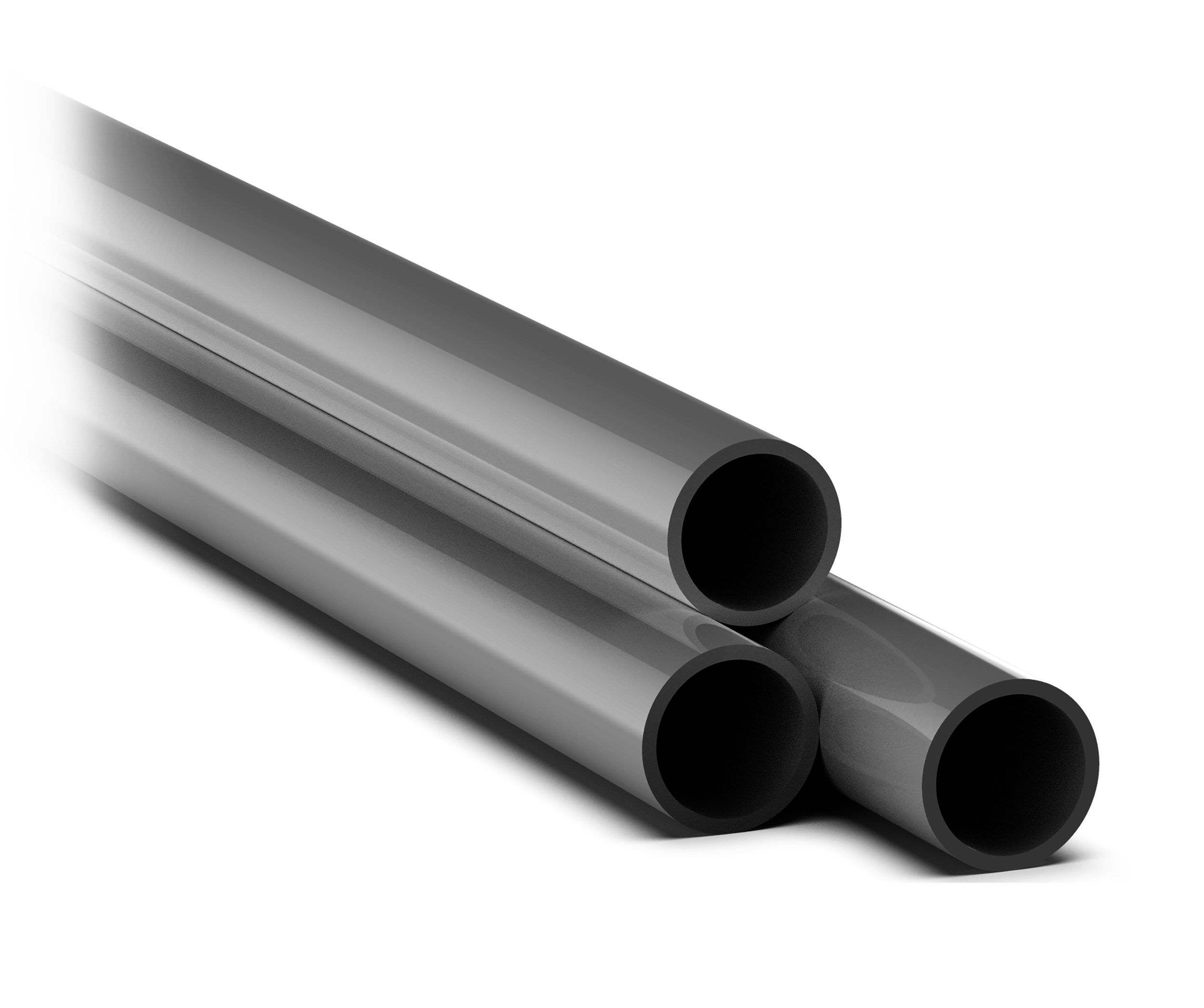 Samplingsrör 3 meter Mörkgrå 25 mm