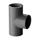 T-rör 90 ABS d=25 Mörkgrå