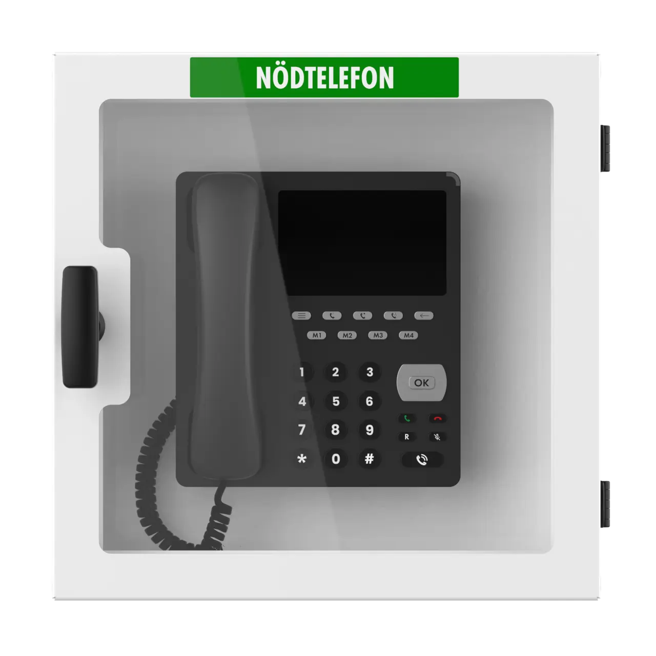 Nödtelefon 4G med Täckskåp