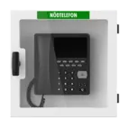 Nödtelefon 4G med Täckskåp