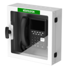 Nödtelefon 4G med Täckskåp