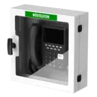 Nödtelefon 4G med Täckskåp